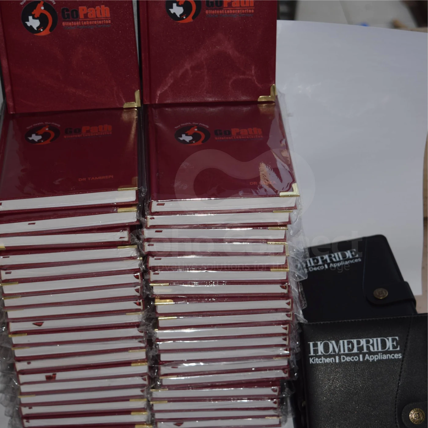 Corporate Print Production supporting completed-work view