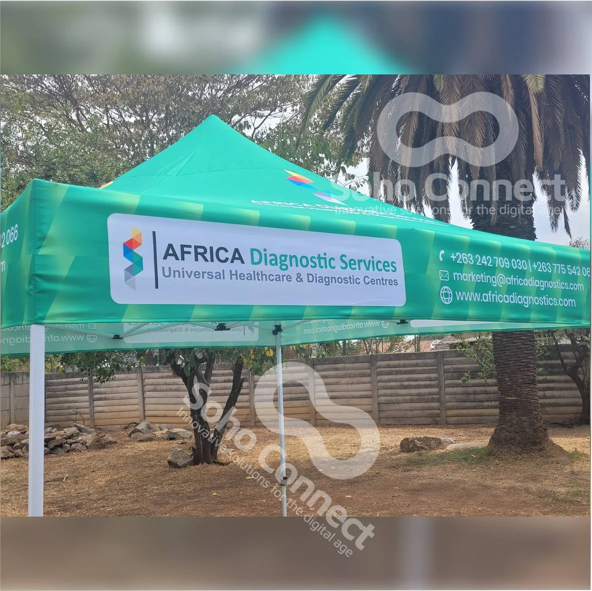 Event & Gazebo Branding supporting completed-work view
